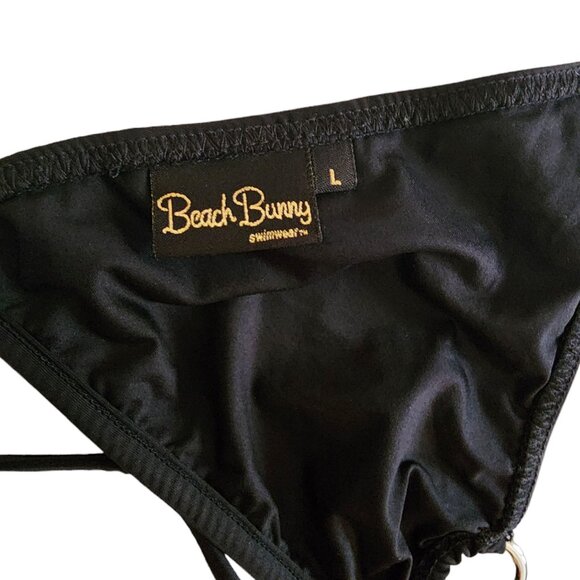 RARE Vintage Beach Bunny Heart Jewel and Sequins Bikini Bottom - Picture 7 of 14